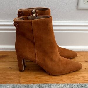 Sam Edelman Tan Suede Heeled Boots